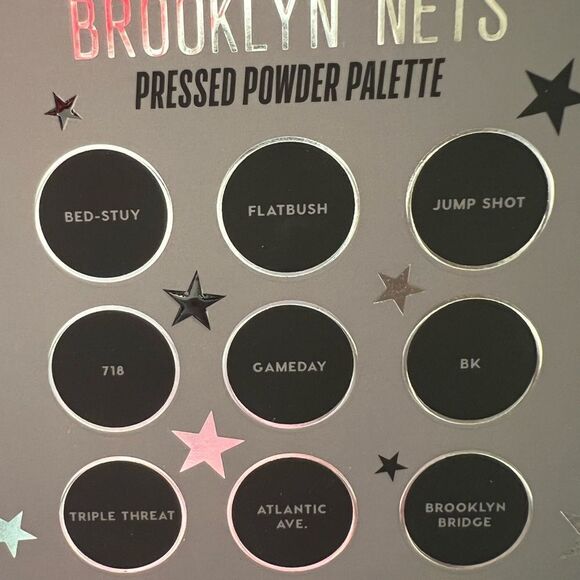 Colourpop X NBA Brooklyn Nets Limited Edition Makeup Set & Bag - Picture 7 of 8